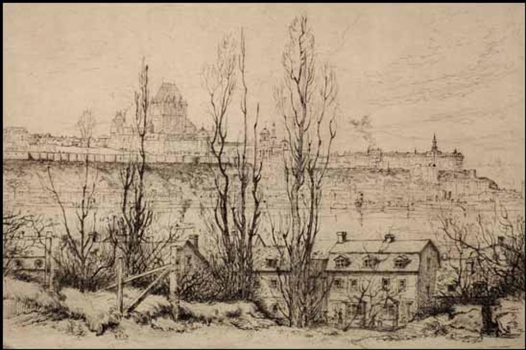 Robert Wakeham Pilot (1898-1967) - View of Quebec City from Levis