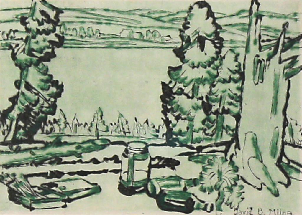 David Browne Milne (1882-1953) - Painting Place; 1931