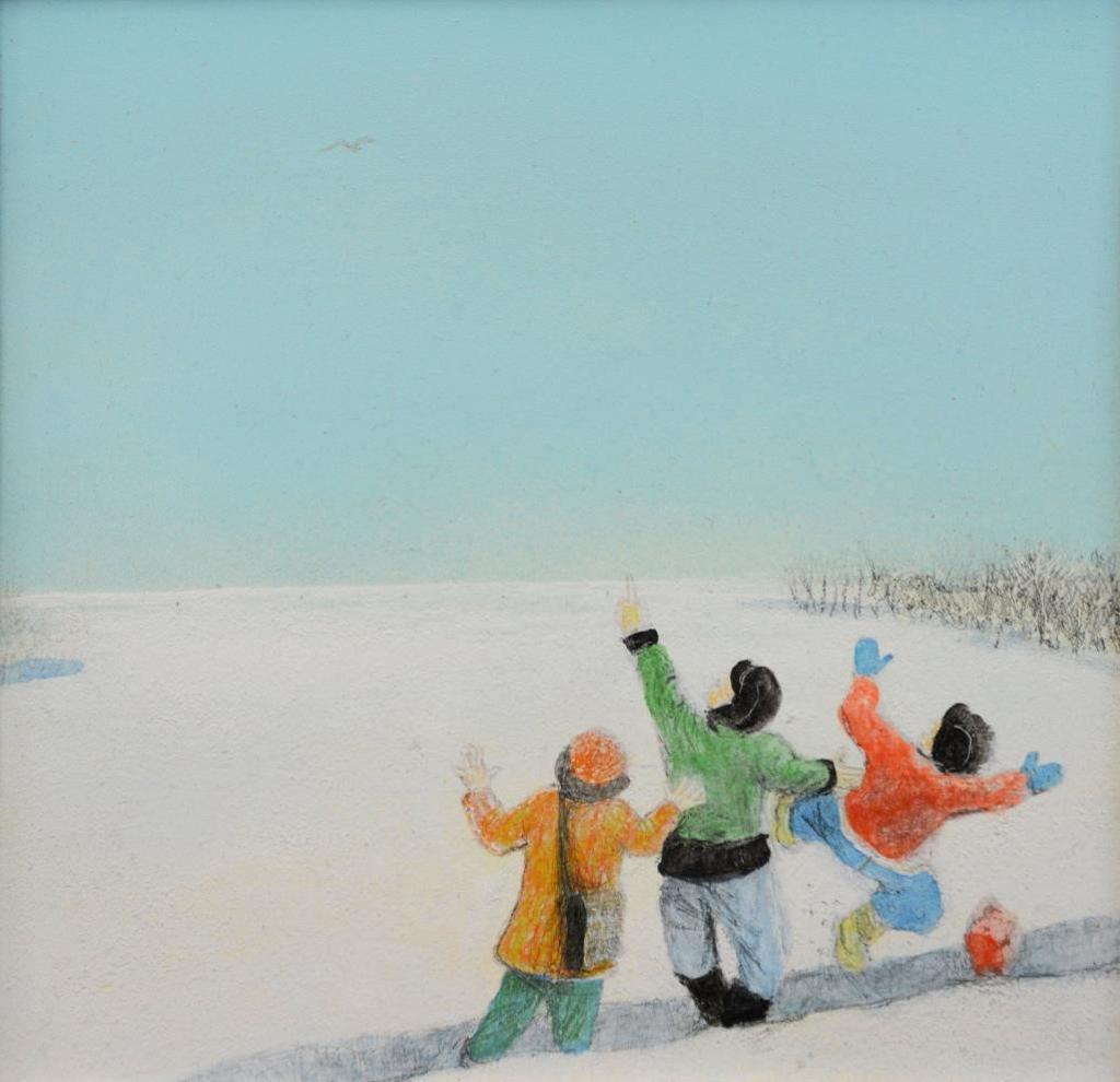 William Kurelek (1927-1977) - A Sign of Spring
