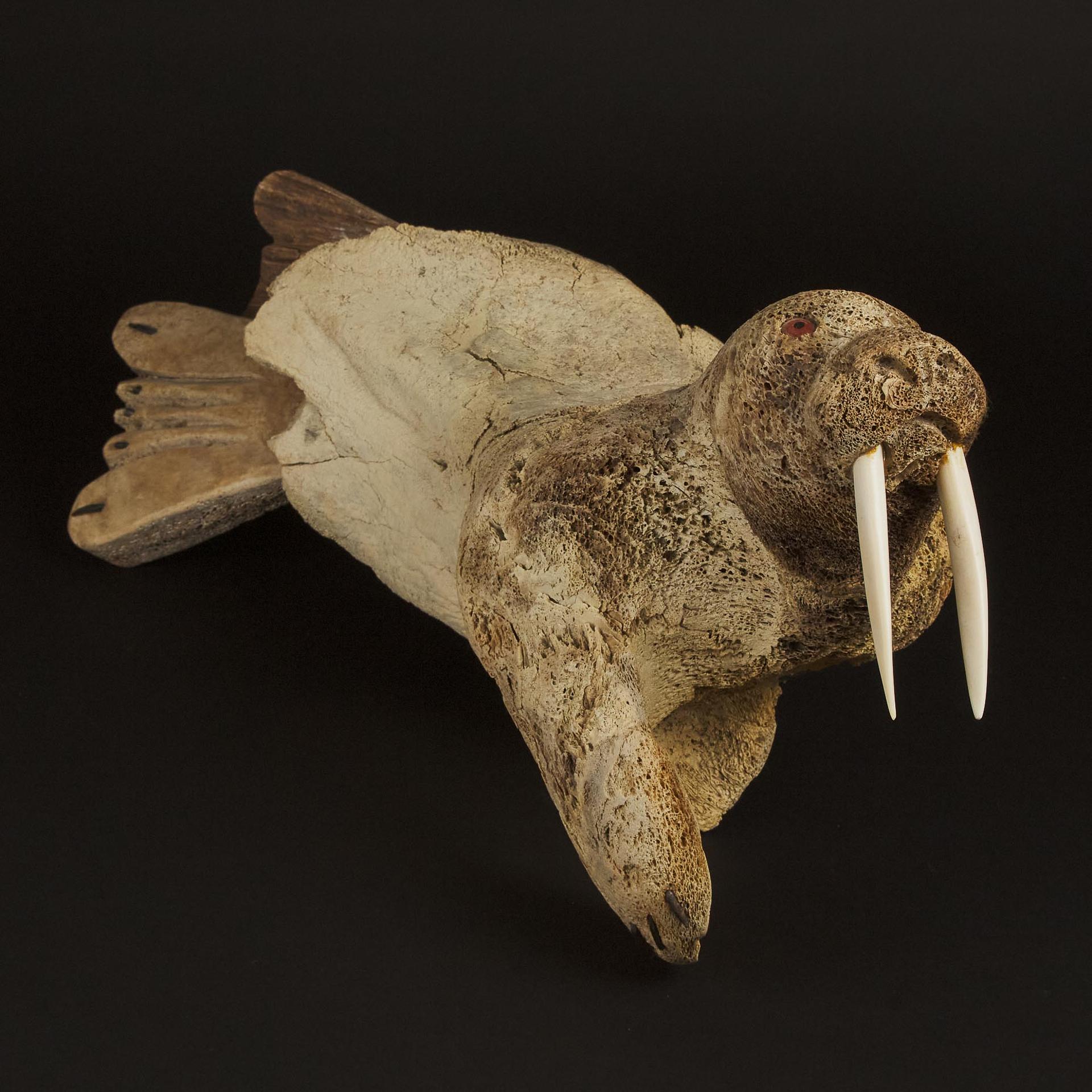 Manasie Akpaliapik (1955) - Walrus Basking, 2001