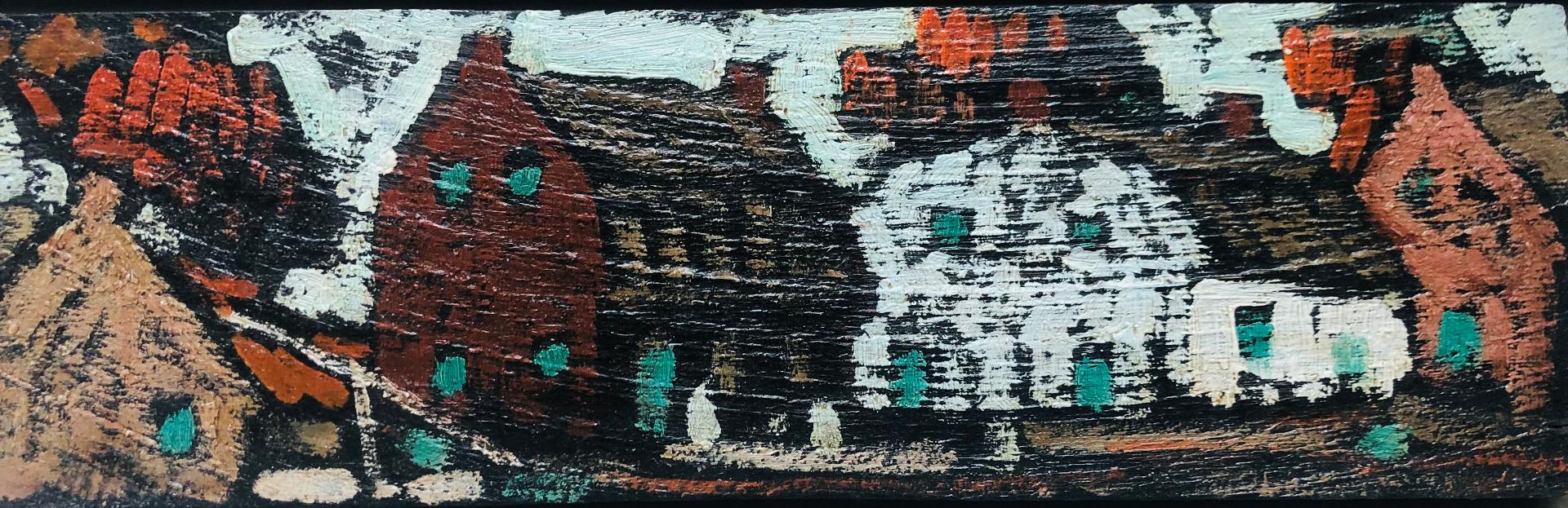 Marc-Aurèle Fortin (1888-1970) - Vieilles maisons à Sainte-Rose, N.D.