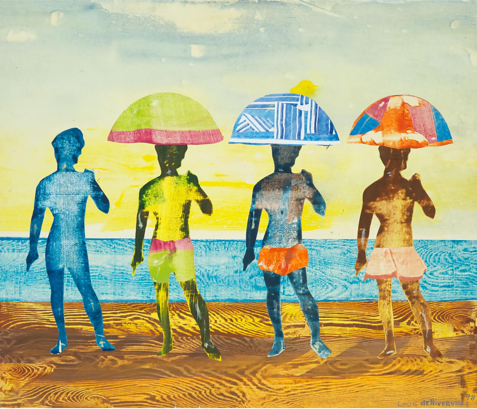Louis de Niverville (1933-2019) - Past Present, 1998