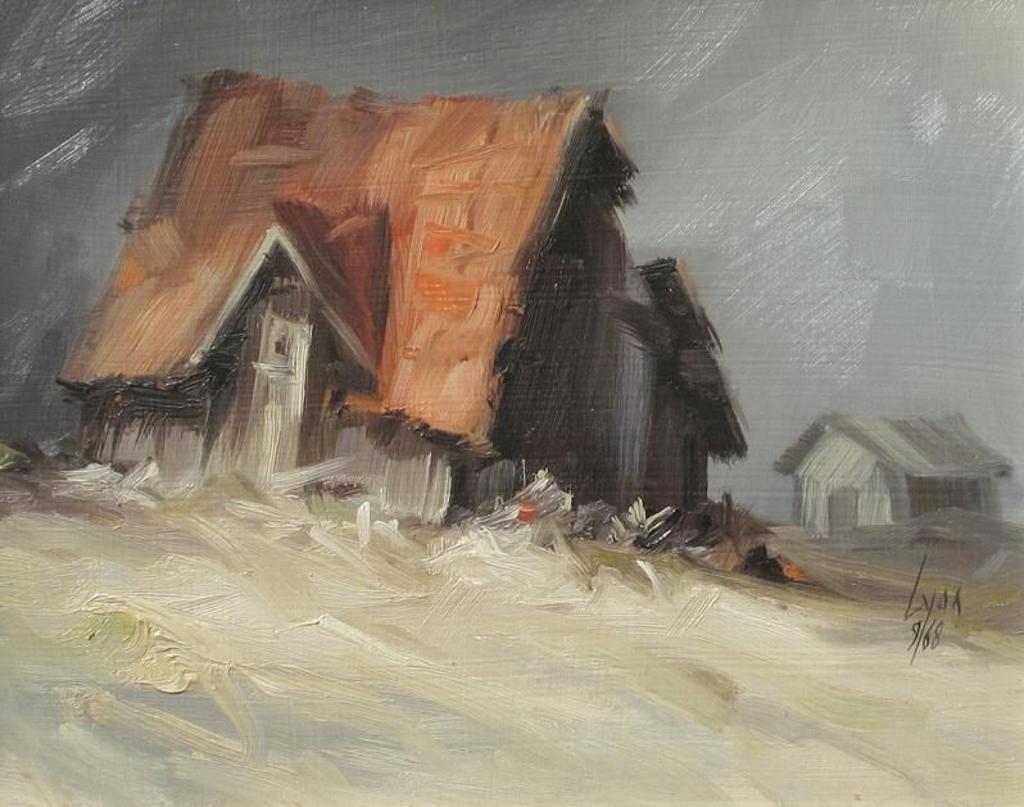 Harold Lloyd Lyon (1930-2020) - RED BARN; 1968
