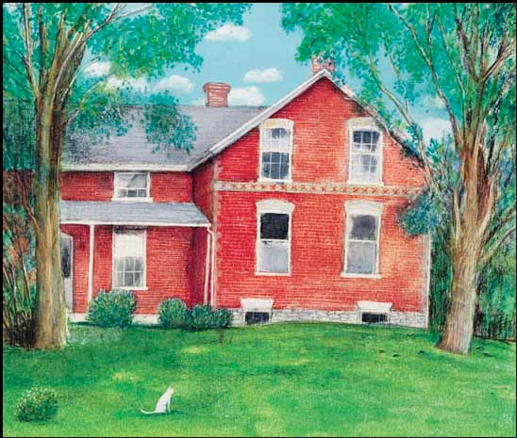 William Kurelek (1927-1977) - The King Farm House