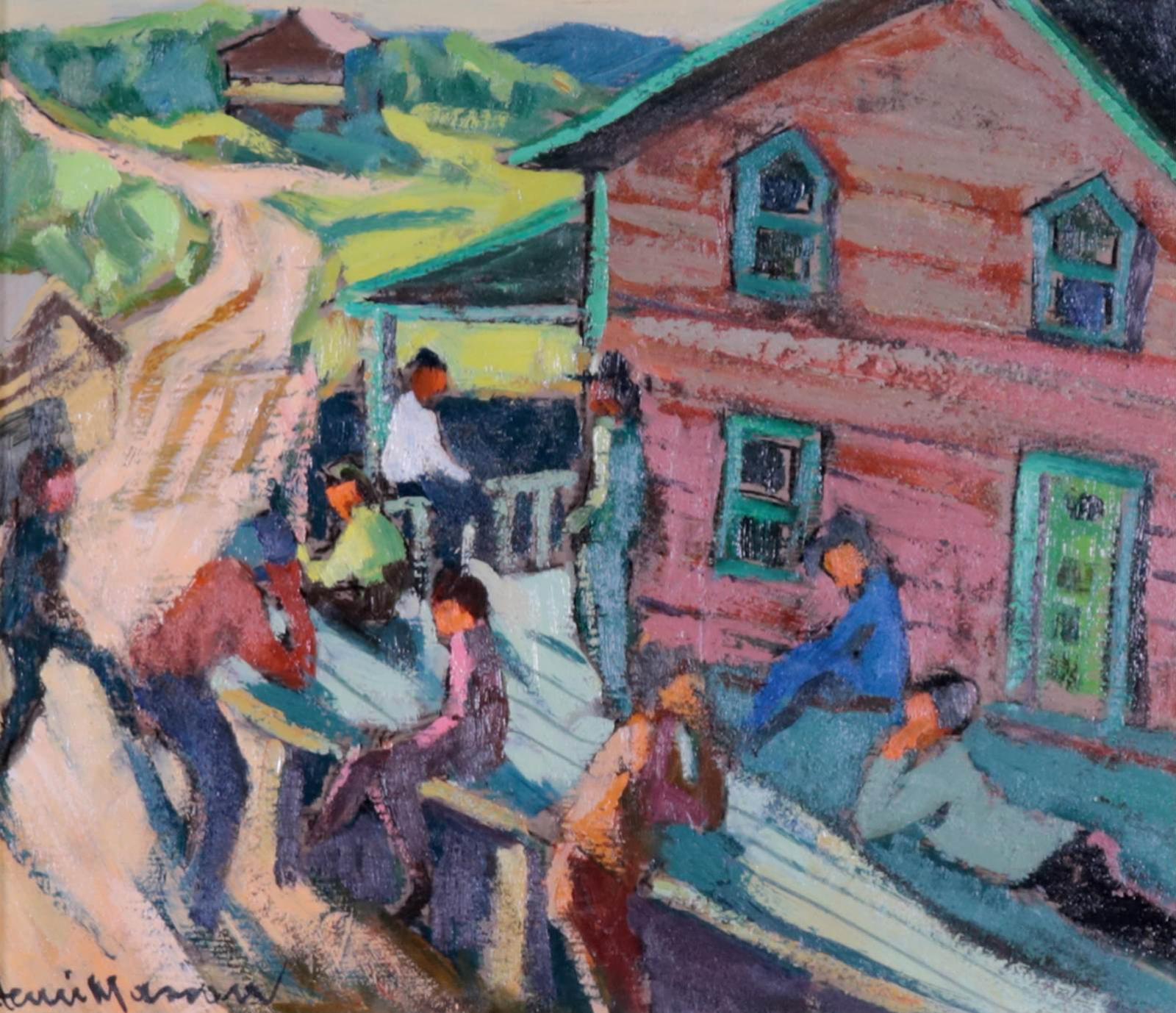 Henri Leopold Masson (1907-1996) - Sunday Afternoon, Masham Que