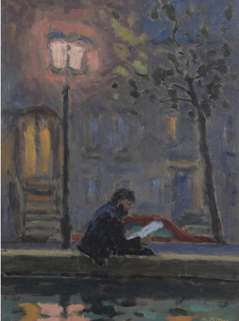 Antoine Bittar (1957) - The Poet, Montreal, 1988