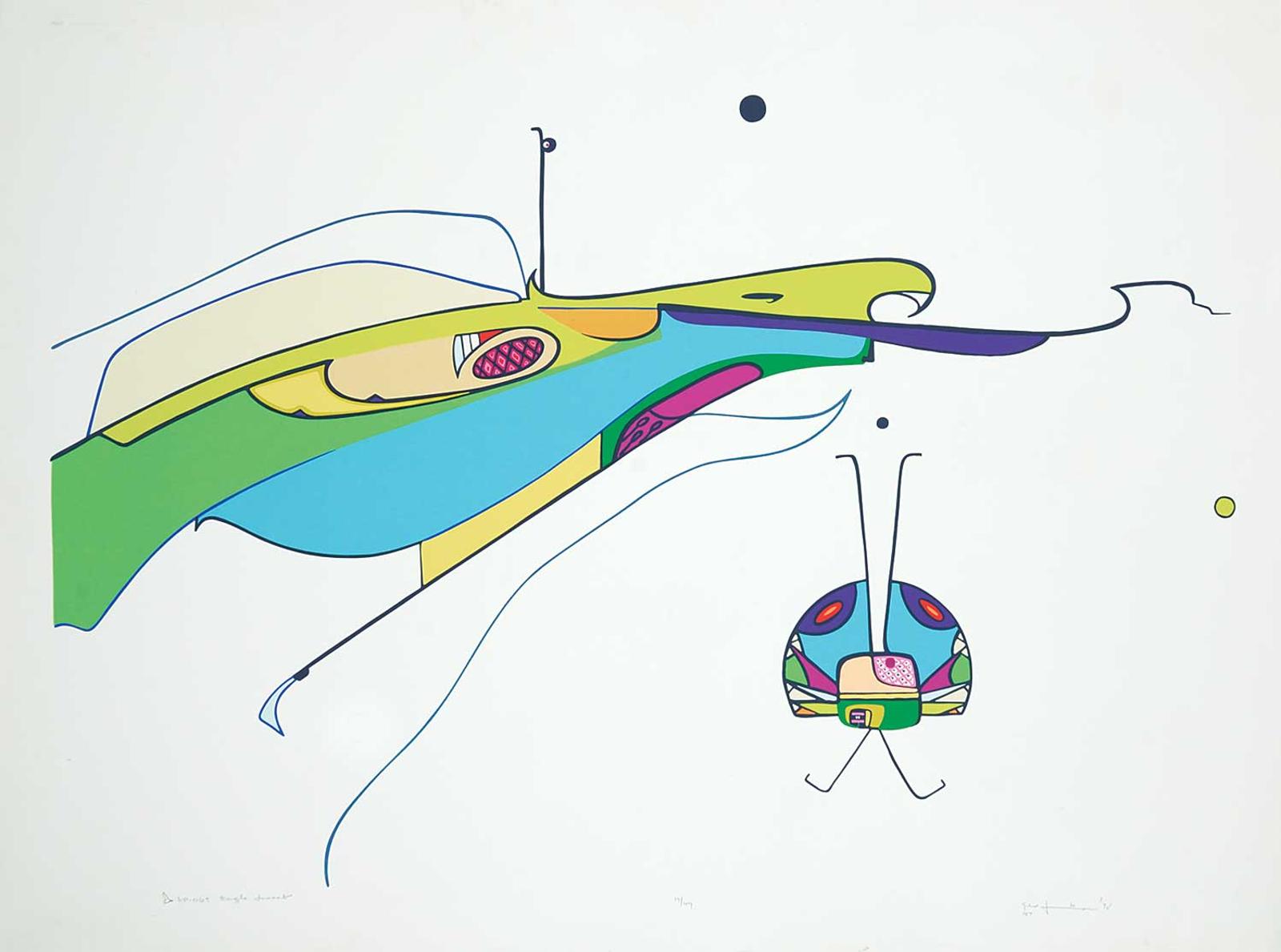 Alex Simeon Janvier (1935-2024) - EP-069 Eagle Insect #19/49