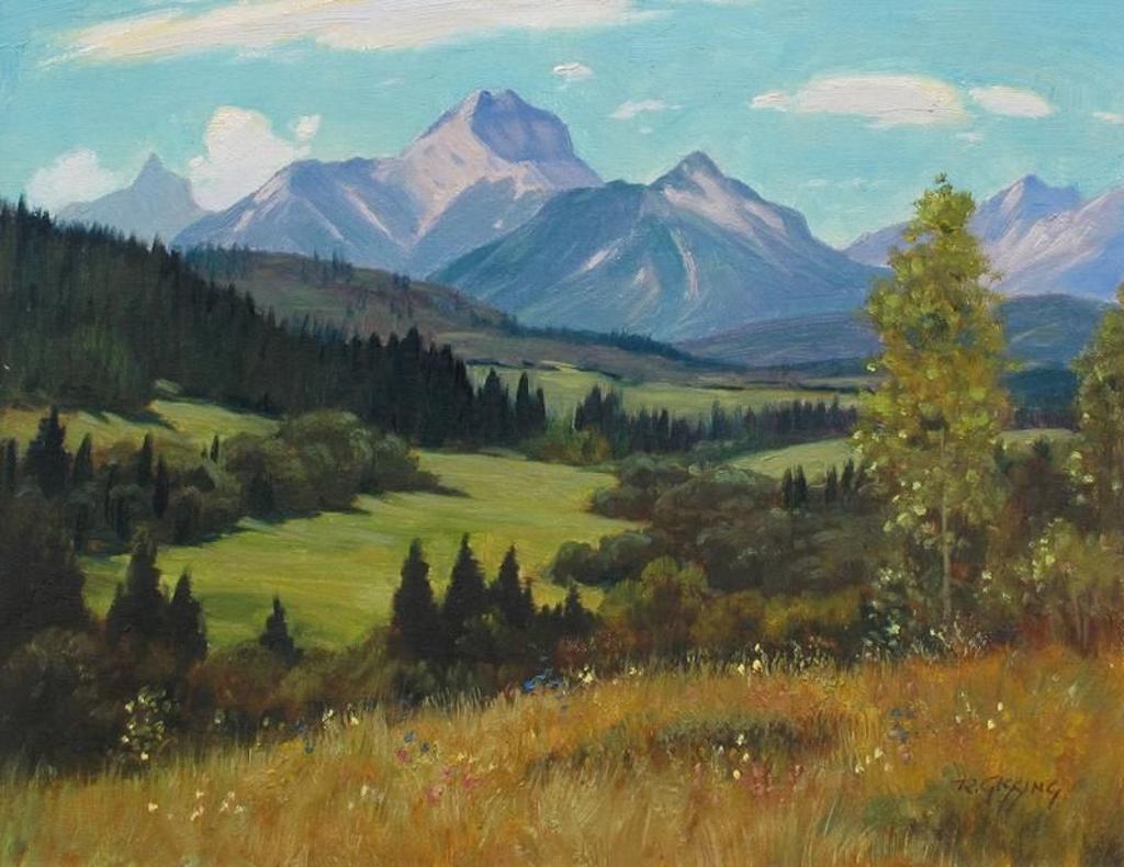 Roland Gissing (1895-1967) - South Of Lundreck; 1966