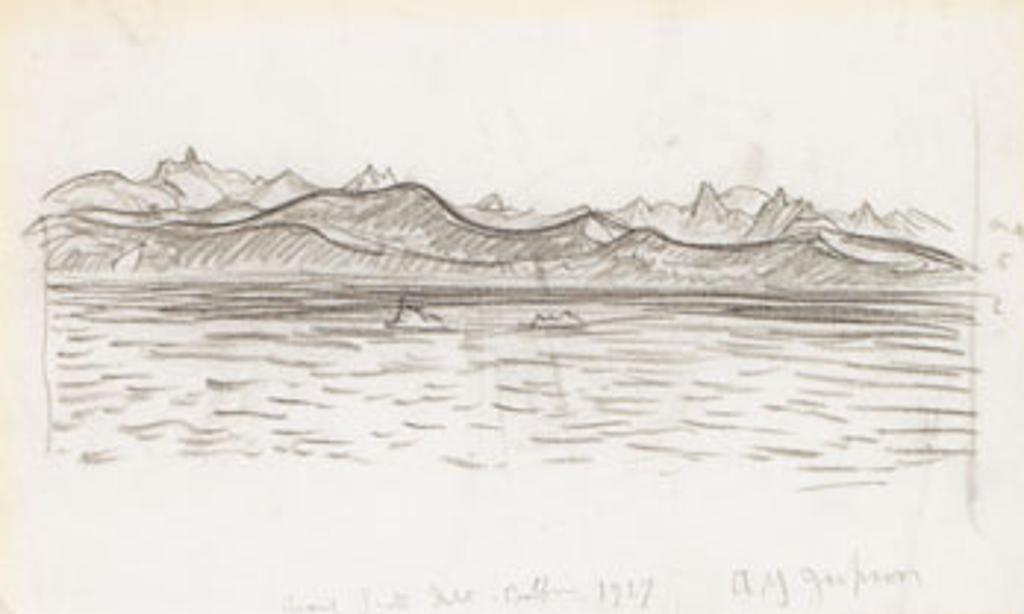 Alexander Young (A. Y.) Jackson (1882-1974) - Around Scott Inlet, Baffin