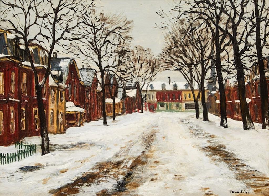 Albert Jacques Franck (1899-1973) - Gloucester St. Near Yonge St.