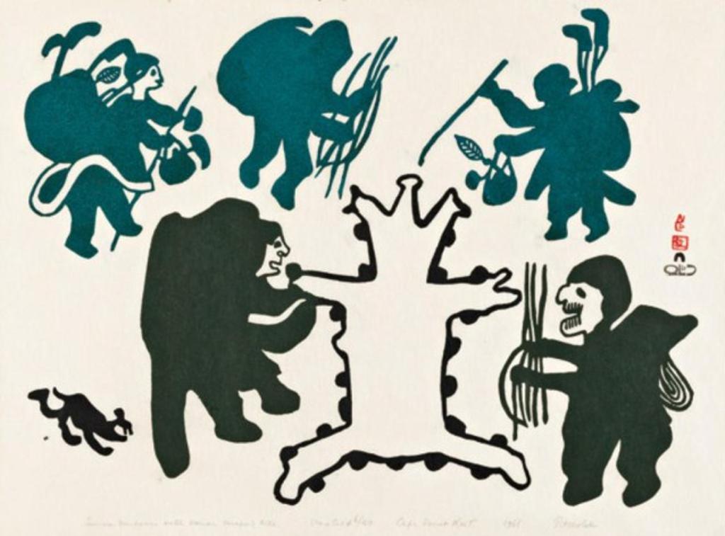 Pitseolak Ashoona (1904-1983) - Untitled