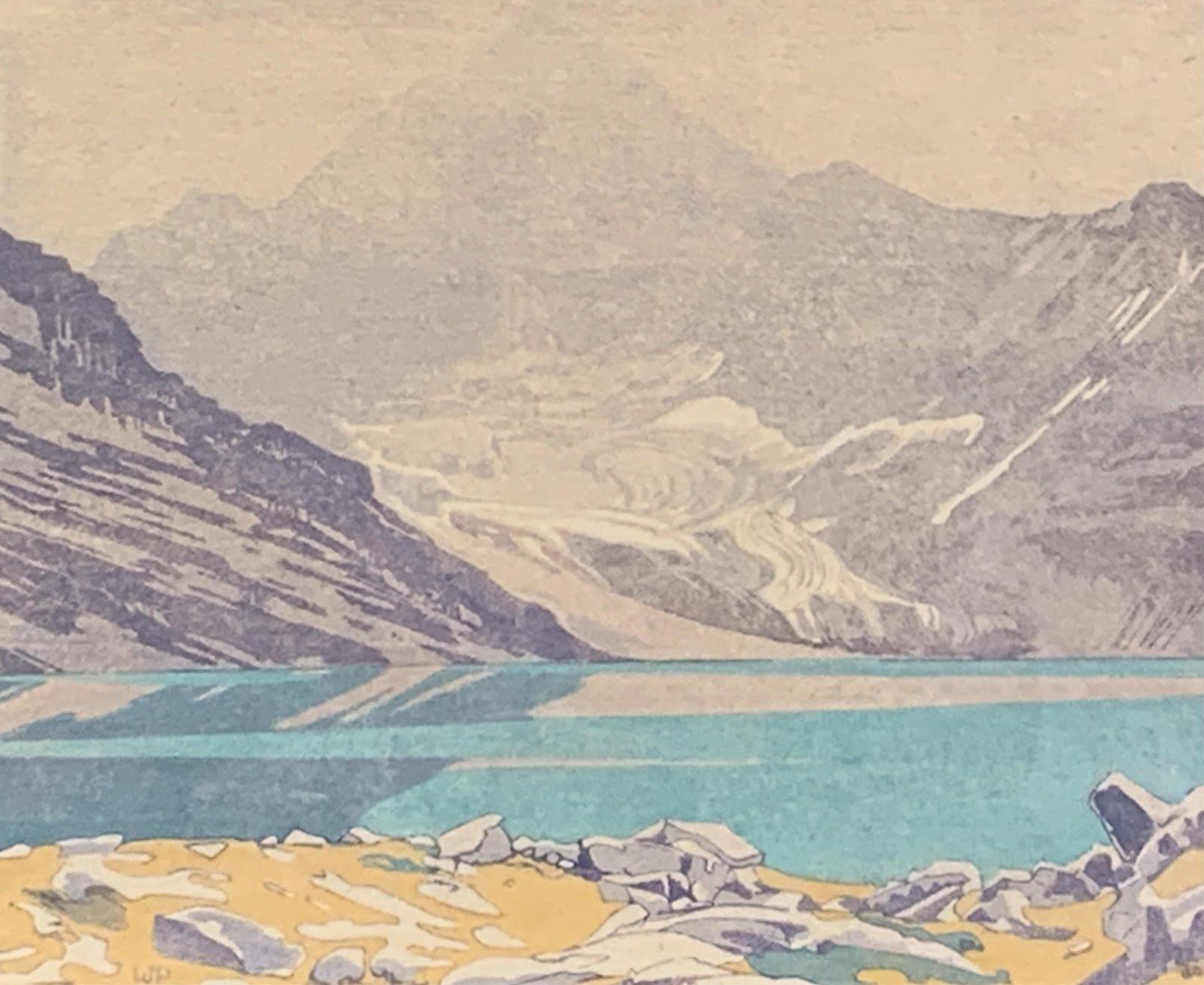 Walter Joseph (W.J.) Phillips (1884-1963) - Lake Macarthur, Canadian Rockies; 1931