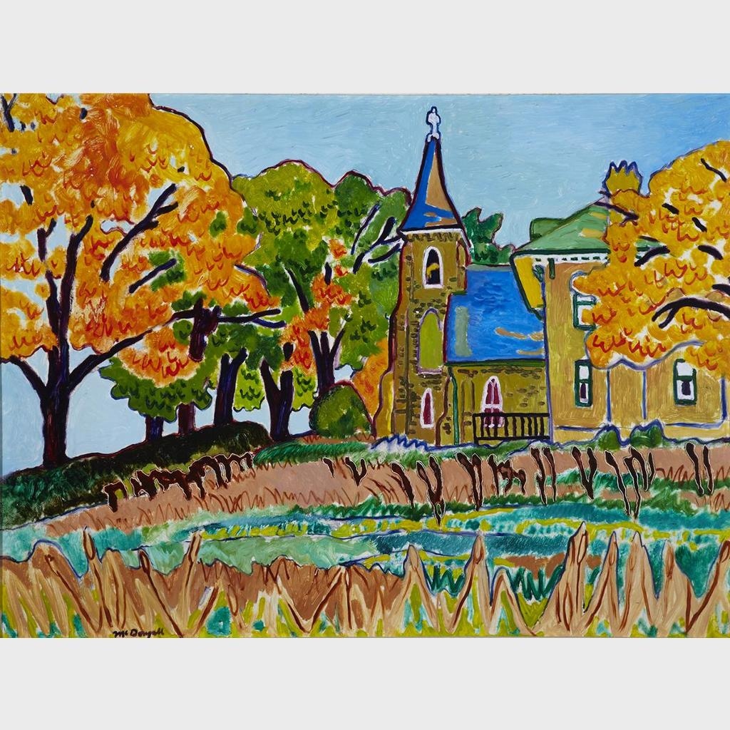 Clark Holmes Mcdougall (1921-1980) - Drayton Roman Catholic Church, October -1956