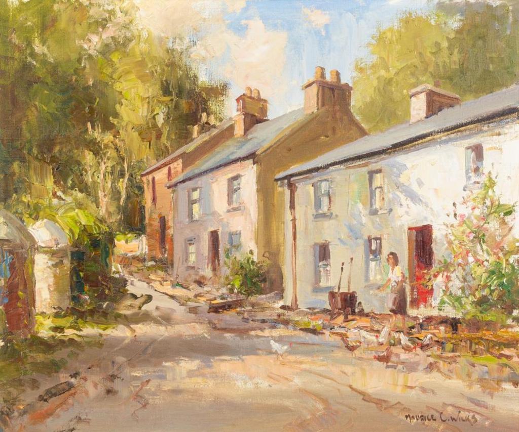 Maurice C. Wilks Irish (1911-1984) - Autumn Farmyard