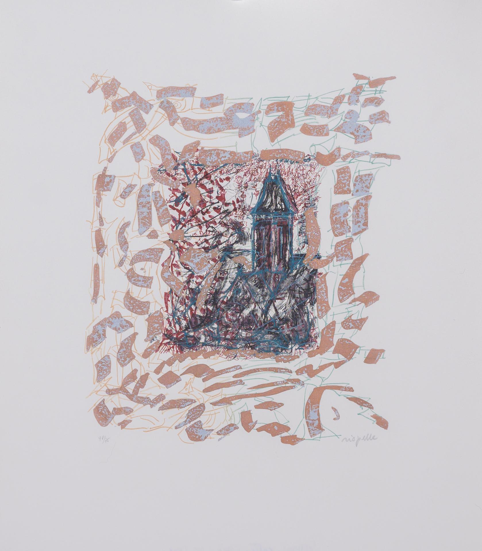 Jean-Paul Riopelle (1923-2002) - Vétheuil entre chien et loup, 1985
