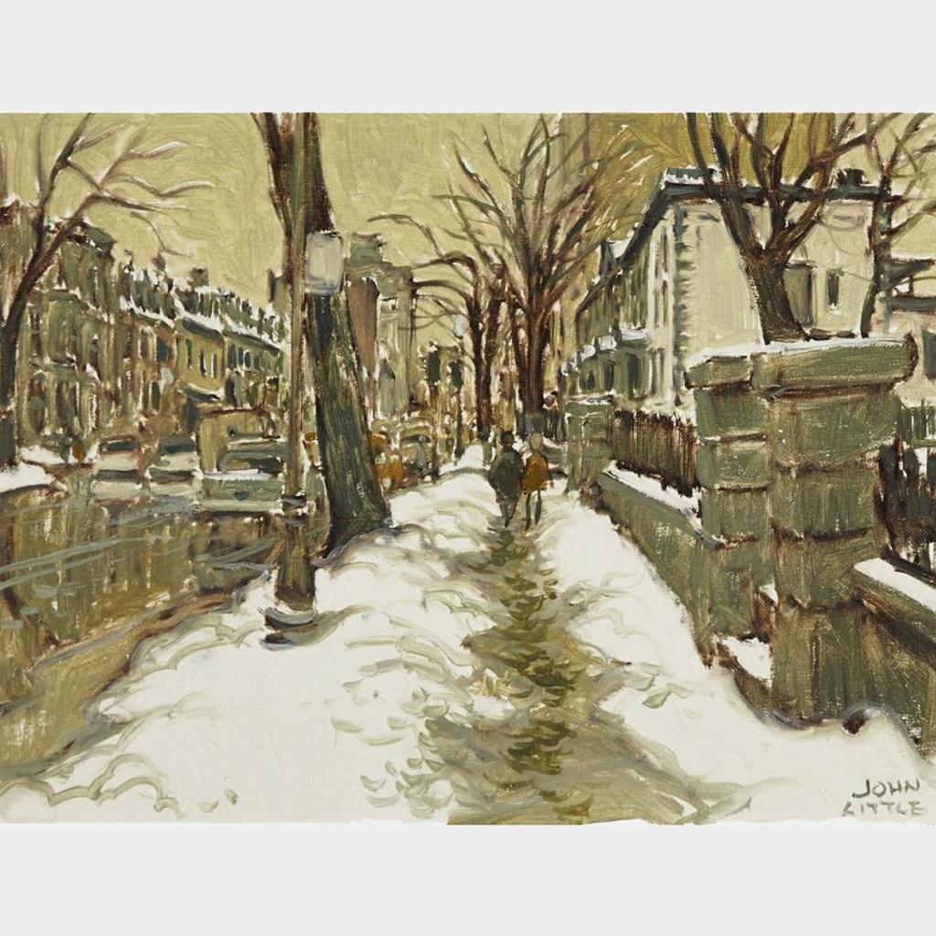 John Geoffrey Caruthers Little (1928-2024) - Rue Sherbrooke, 1966