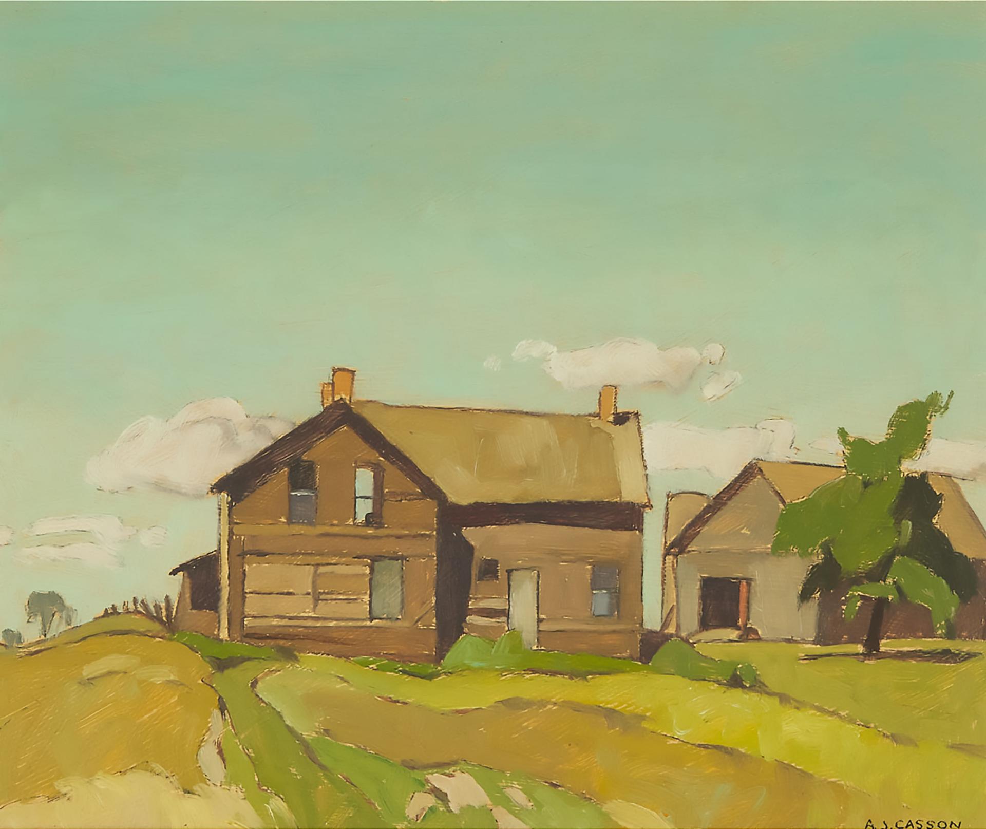Alfred Joseph (A.J.) Casson (1898-1992) - Kintail, 1968