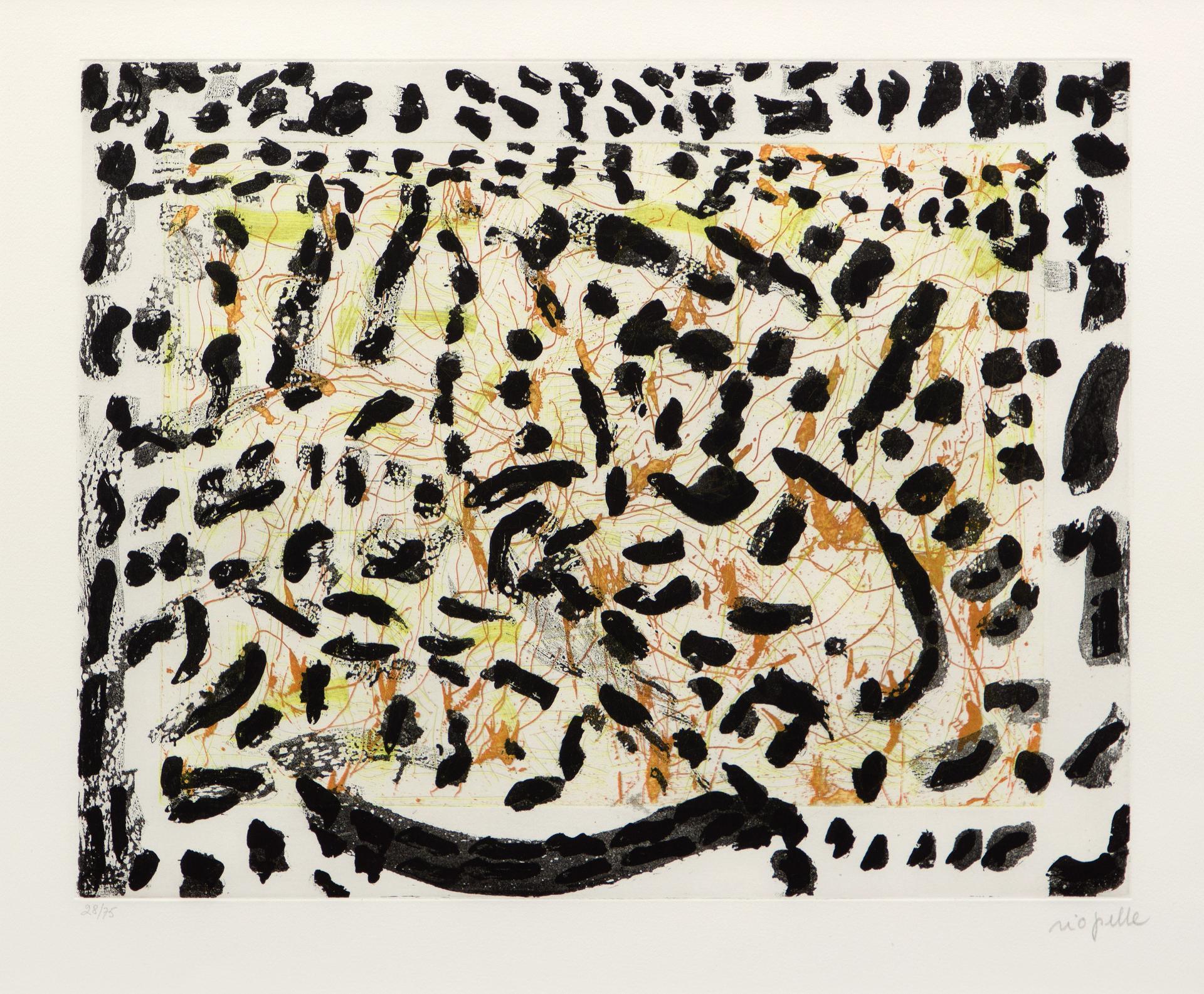 Jean-Paul Riopelle (1923-2002) - Les mouches à marier nº 3, 1985