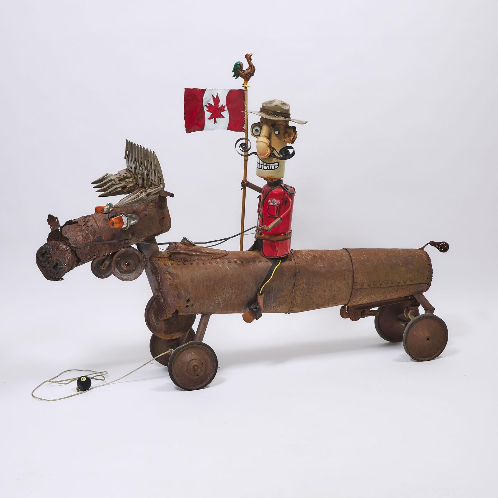 Patrick Amiot (1960) - Mountie On A Moose