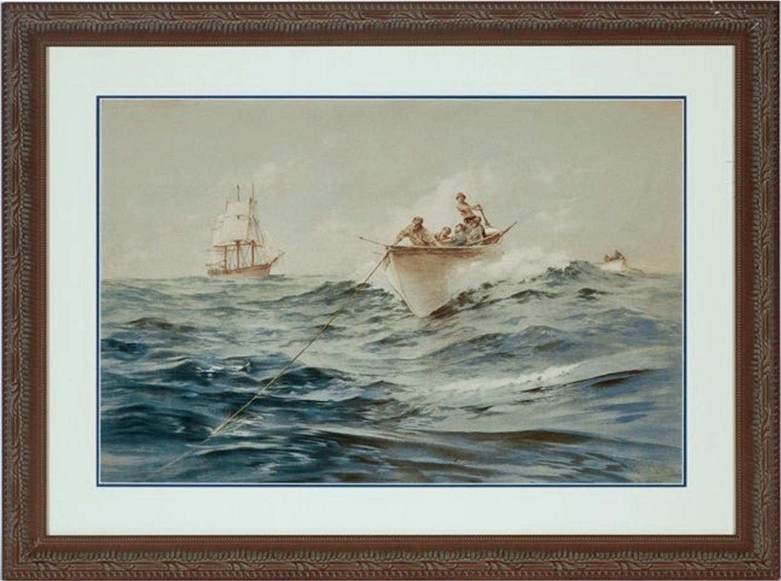 Maurice Randall (1865-1950) - The Whalers