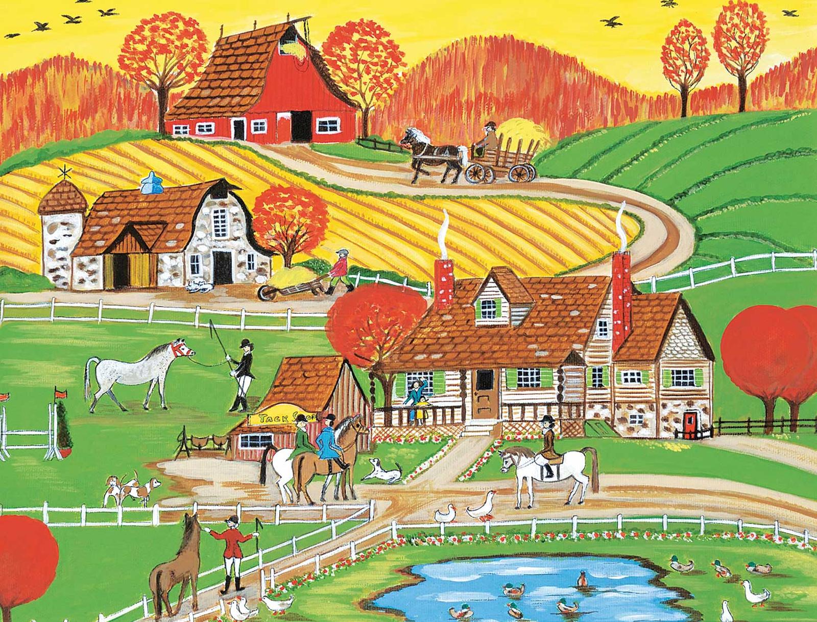 Joan Bacquie - Untitled - Riding Stable