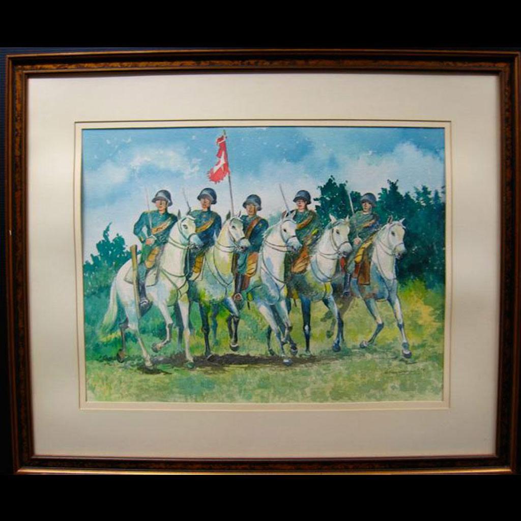 William Wegman (1943) - Soldiers With Swiss Flag