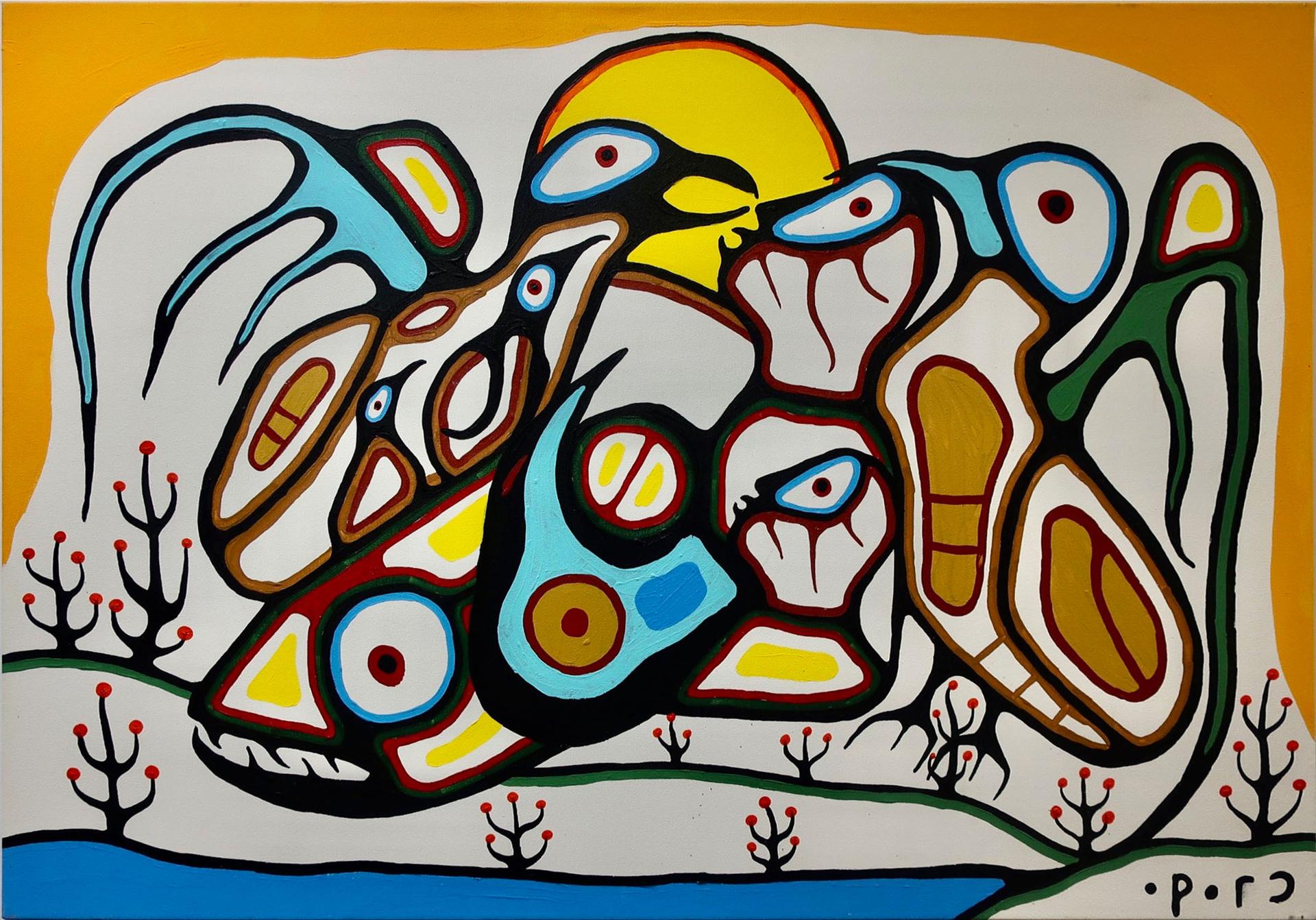 Christian Morrisseau (1969) - Nananobozzo And His Friends