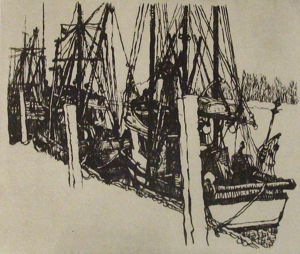 Alistair Macready Bell (1913-1997) - STEVESTON BOATS II