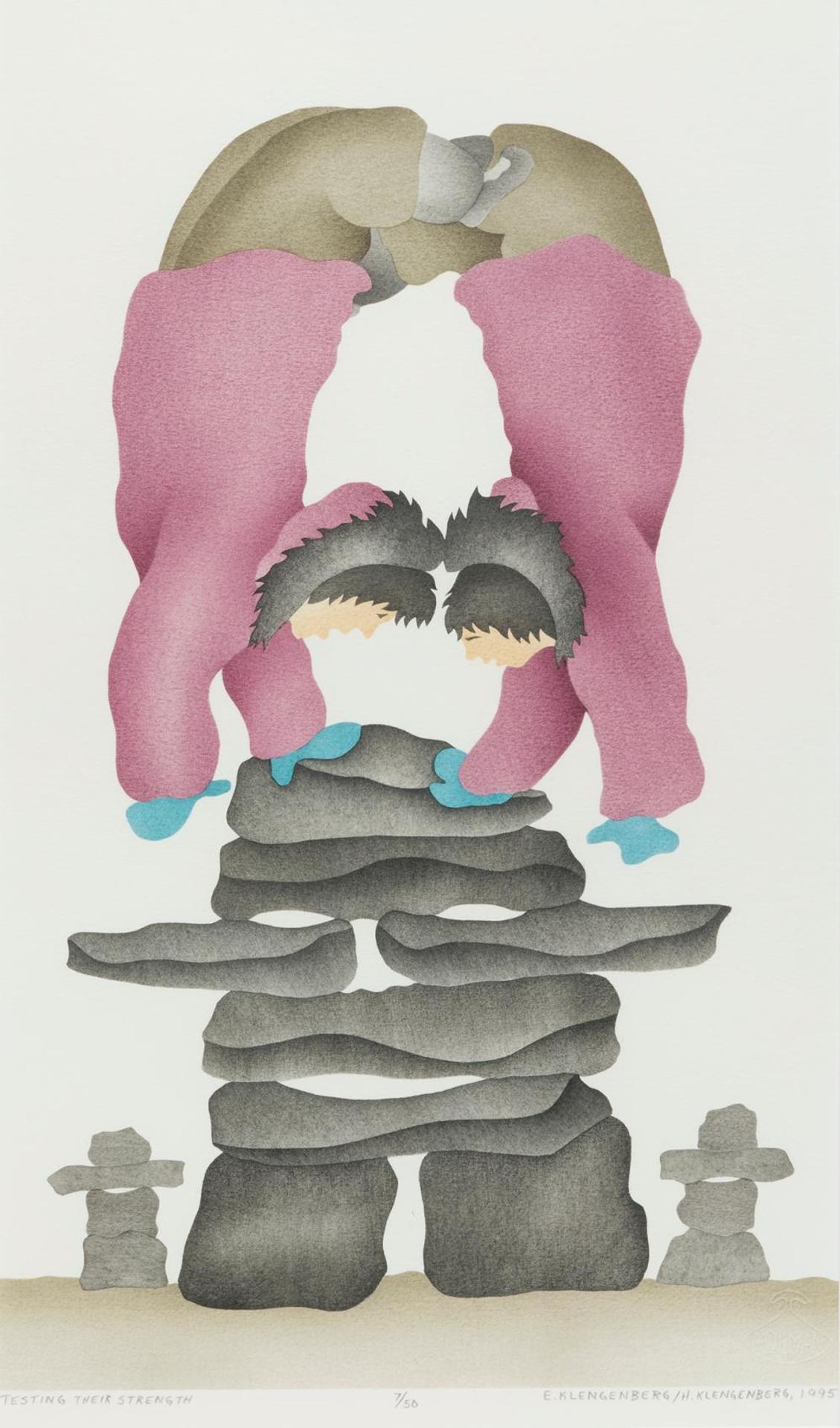 Elsie Anaginak Klengenberg (1946) - Testing Their Strength