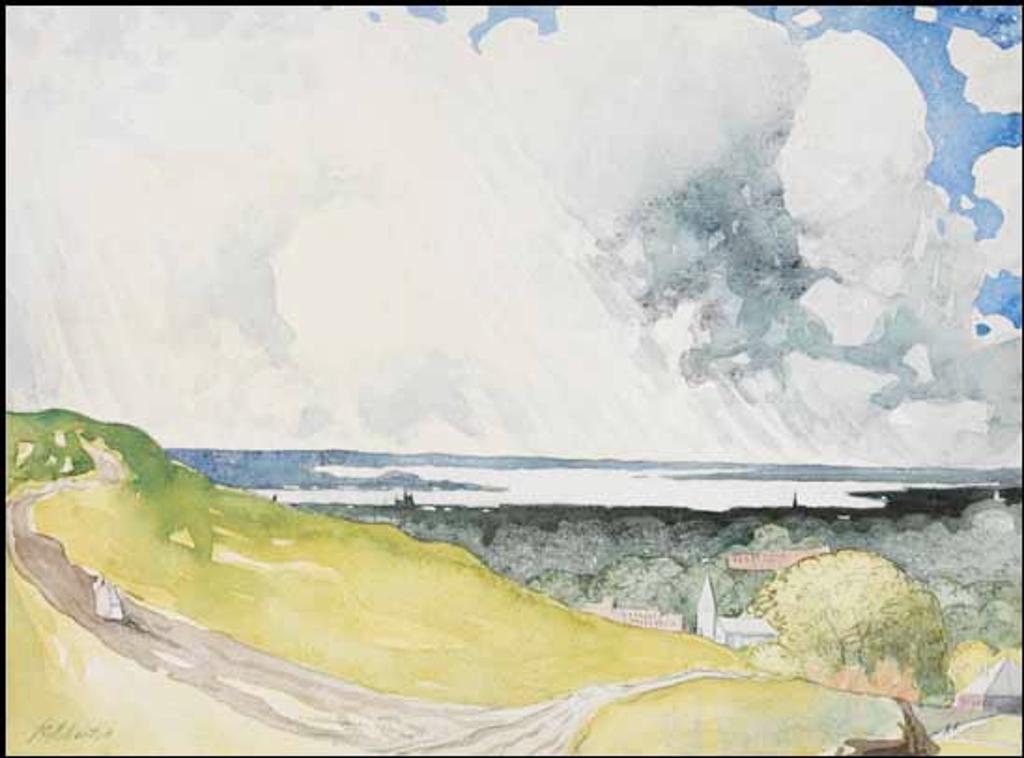 Marc-Aurèle Fortin (1888-1970) - Vue du Mont-Royal