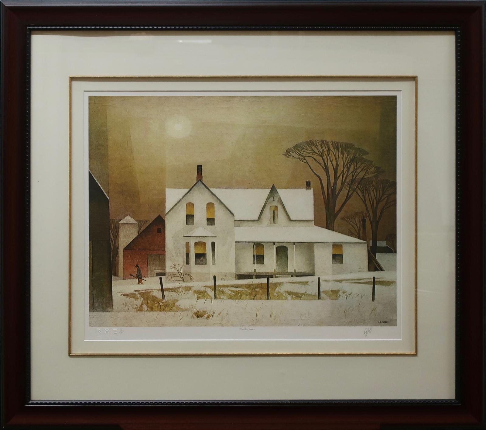 Alfred Joseph (A.J.) Casson (1898-1992) - Winter Sun