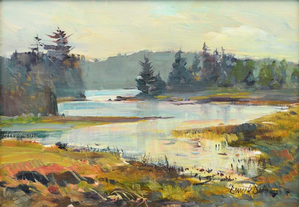 Bruce Le Dain (1928-2000) - Sundown, Webbs Cove, Deer I. ME