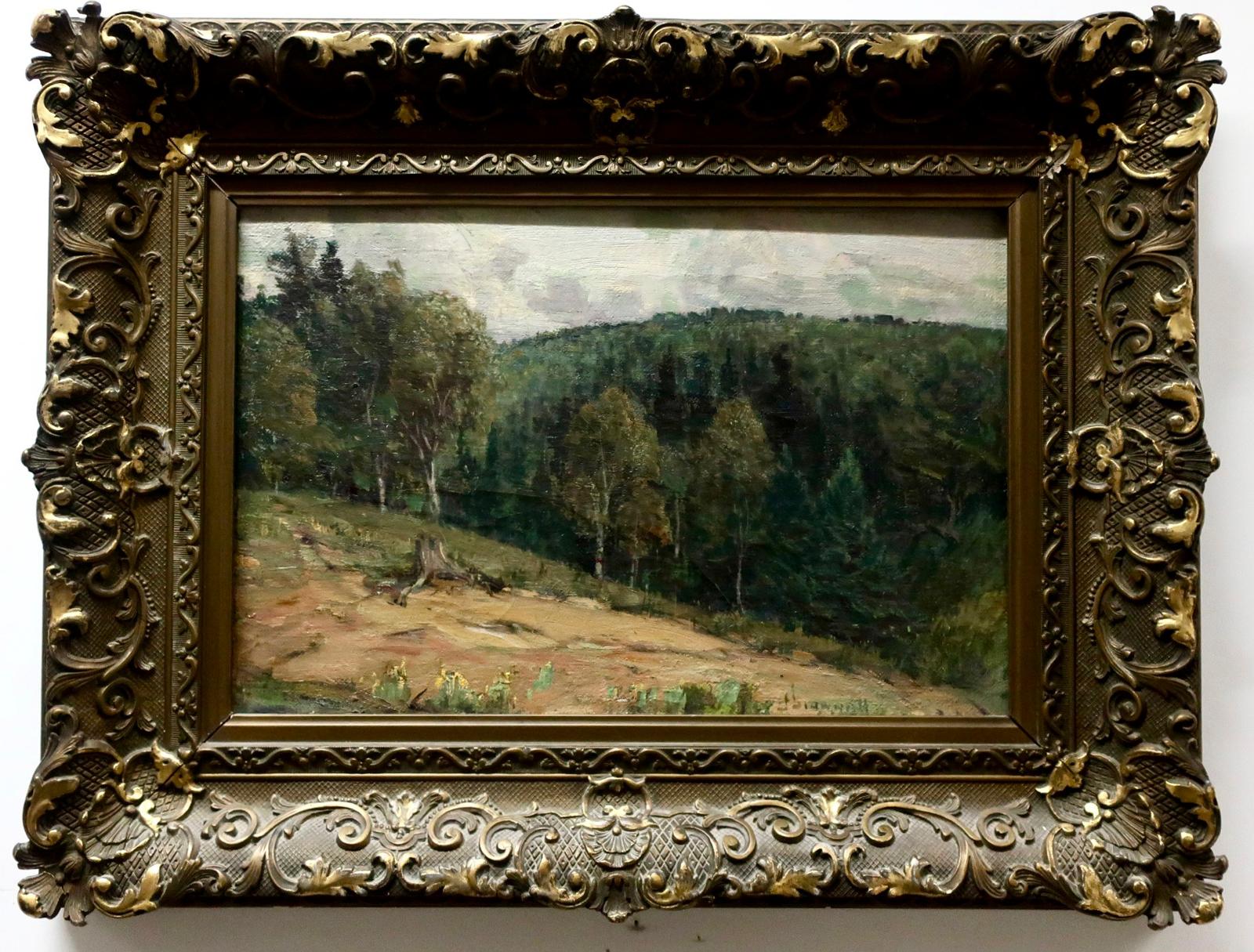 Franklin Peleg Brownell (1857-1946) - Grey Hillside