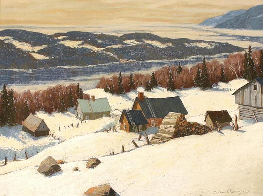 Horace Champagne (1937) - pastel