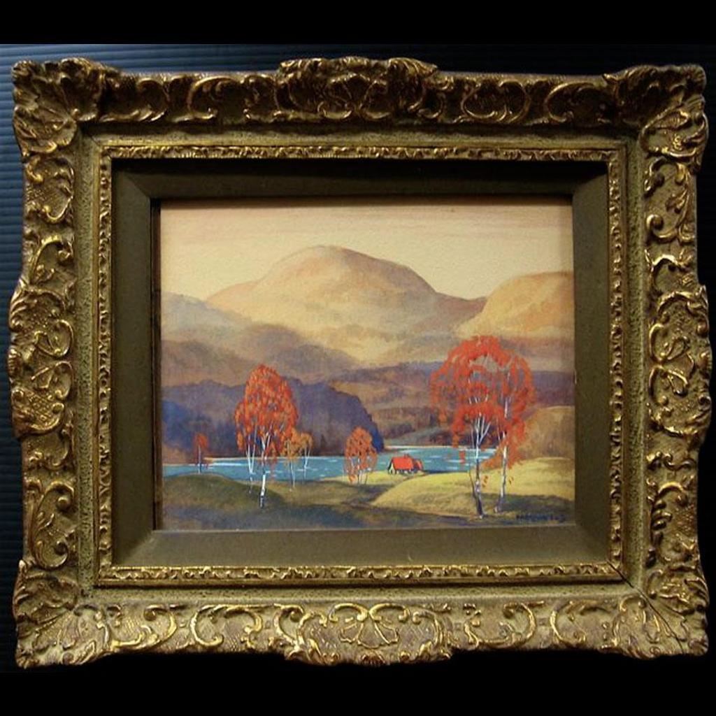 Graham Norble Norwell (1901-1967) - Cabin By Lake