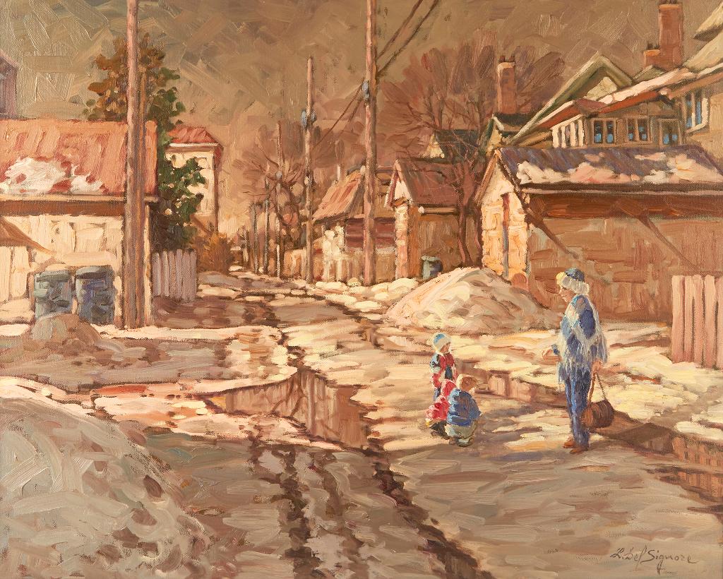 Littorio Del Signore (1938) - Le temps de jeux, Winnipeg