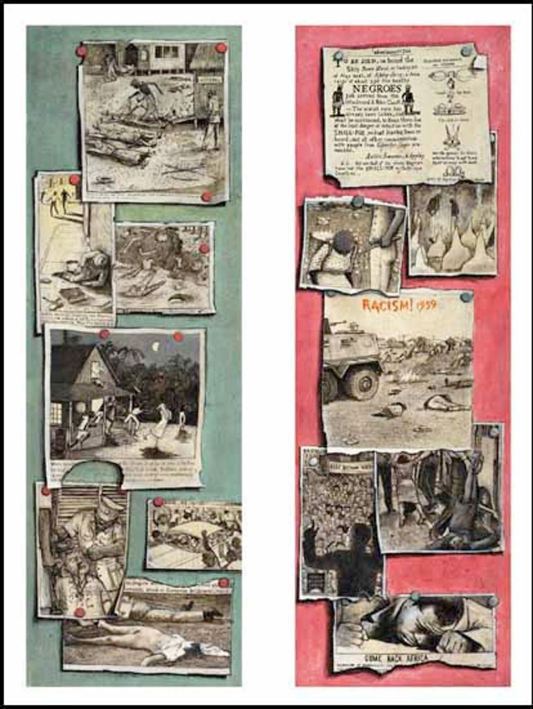 William Kurelek (1927-1977) - Modern Inter-Racial Contacts