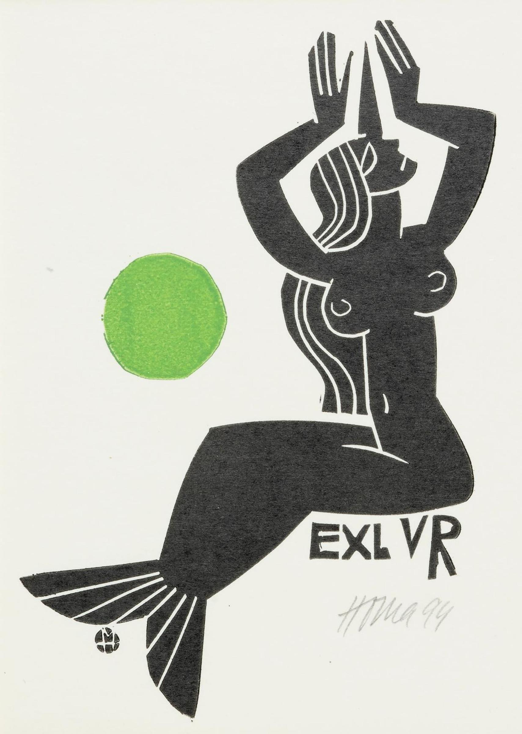 Miroslav Houra (1933-2006) - Mermaid