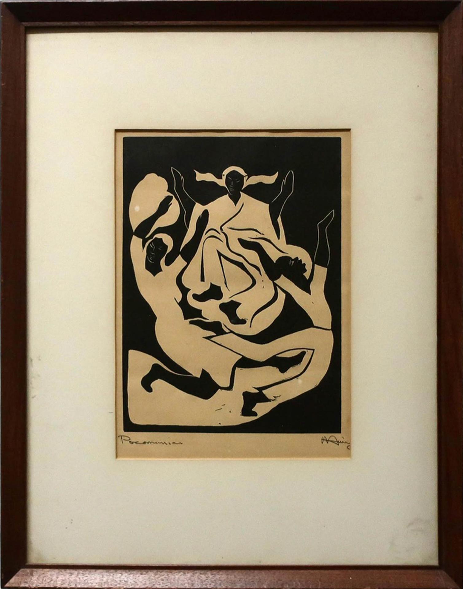 Albert Huie (1920-2010) - Pocomania