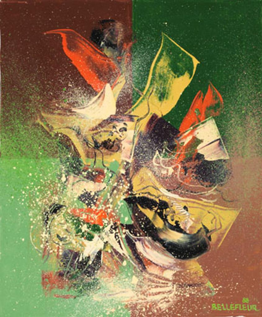 Léon Bellefleur (1910-2007) - Combustion