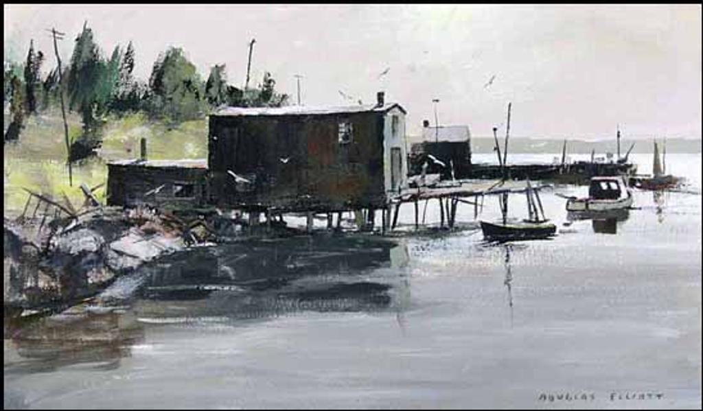 Douglas Ferfguson Elliott (1916-2012) - Backlighting, Indian Habour NS (00497/2013-T831)