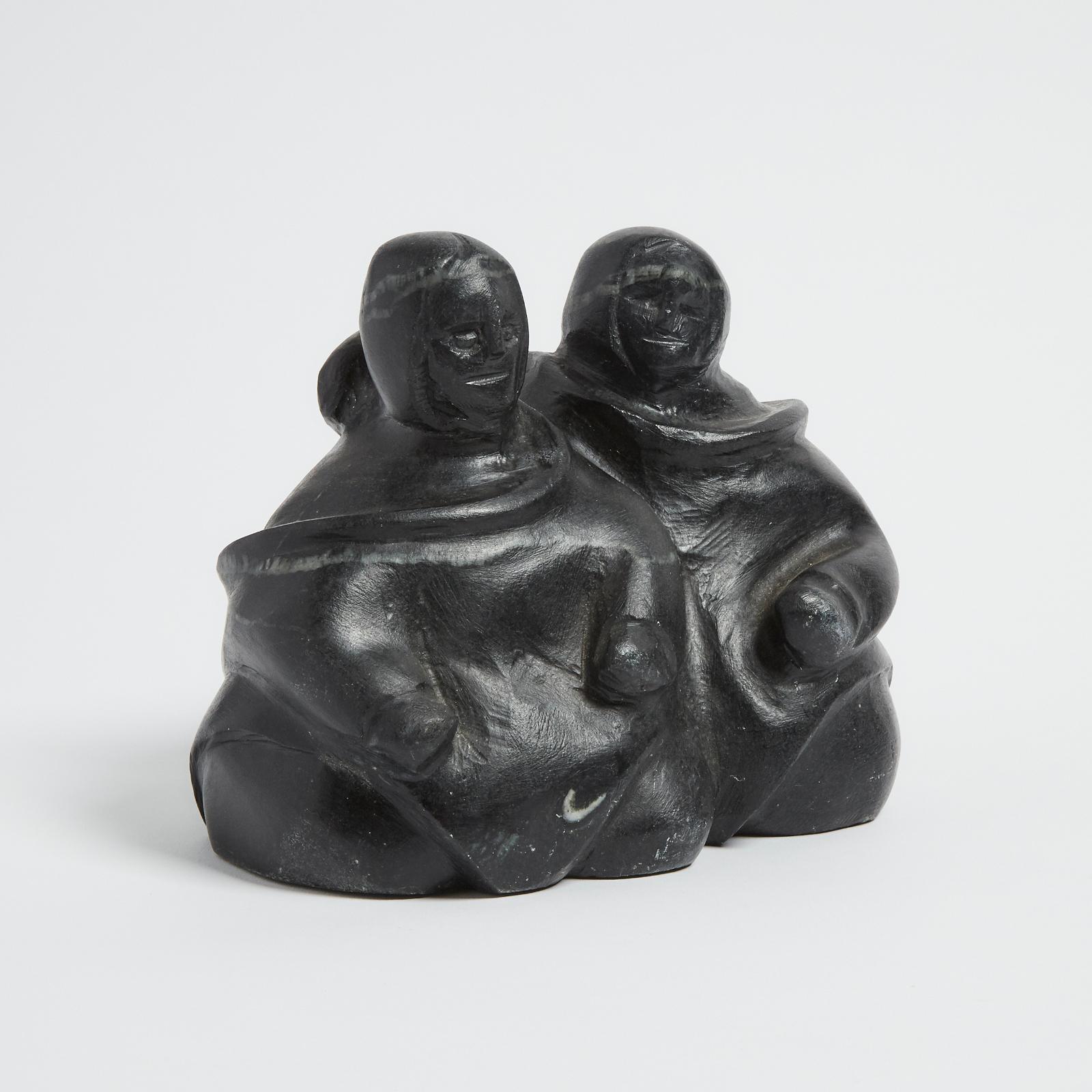 Tuna Iquliq (1935-2015) - Two Women Kneeling