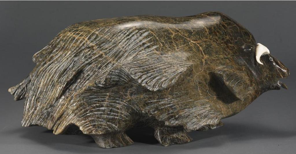 Kananginak Pootoogook (1935-2010) - Musk Ox