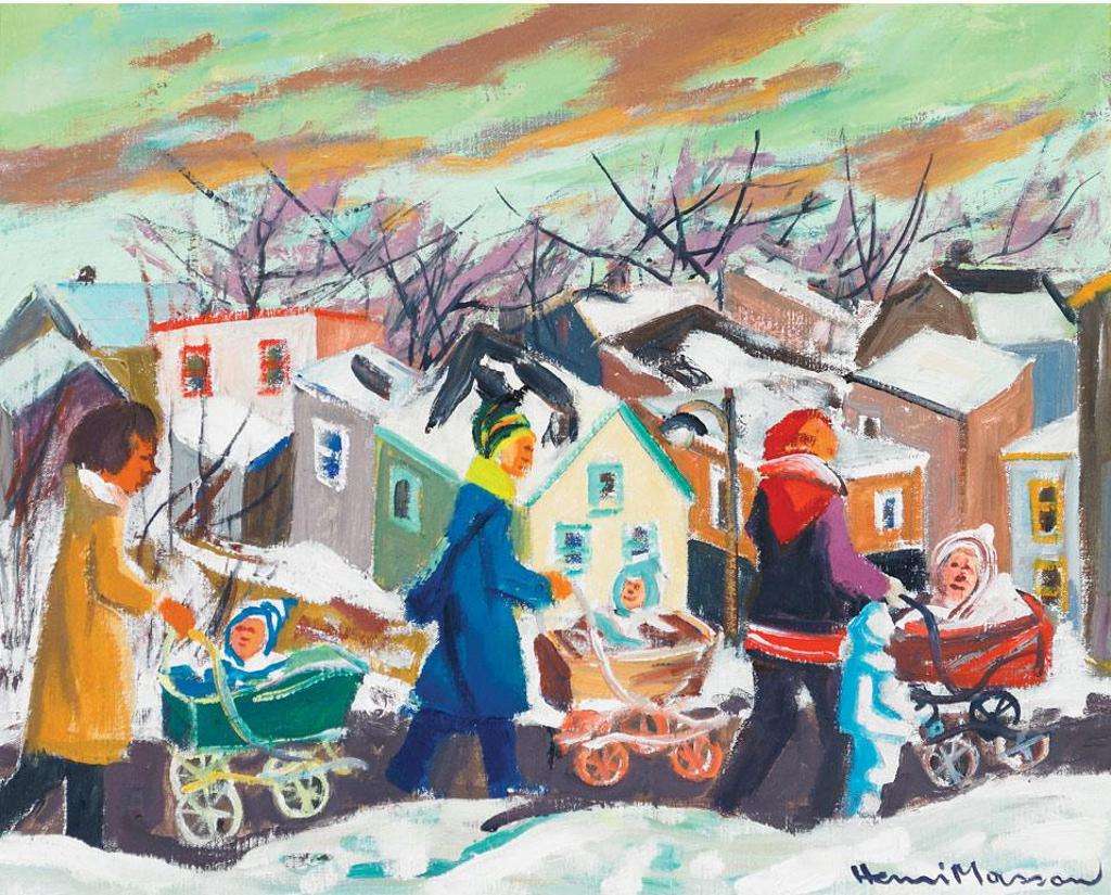 Henri Leopold Masson (1907-1996) - Promenade Du Soir