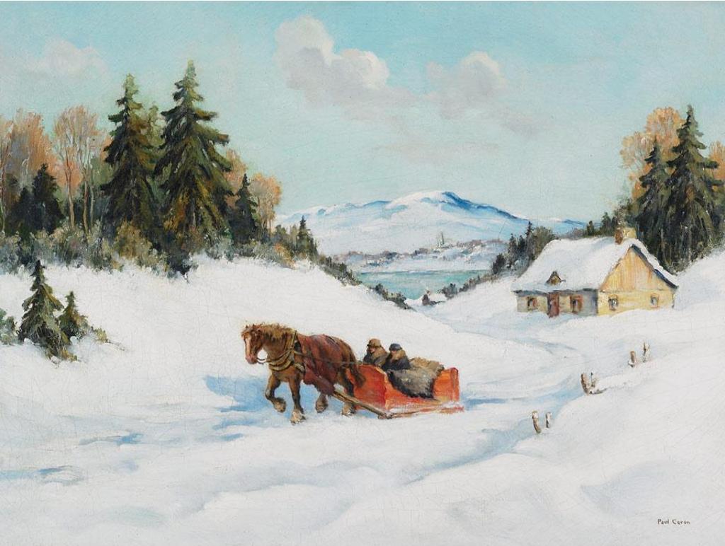 Paul Archibald Octave Caron (1874-1941) - Point Au Pique, P.Q., Canada, 1923