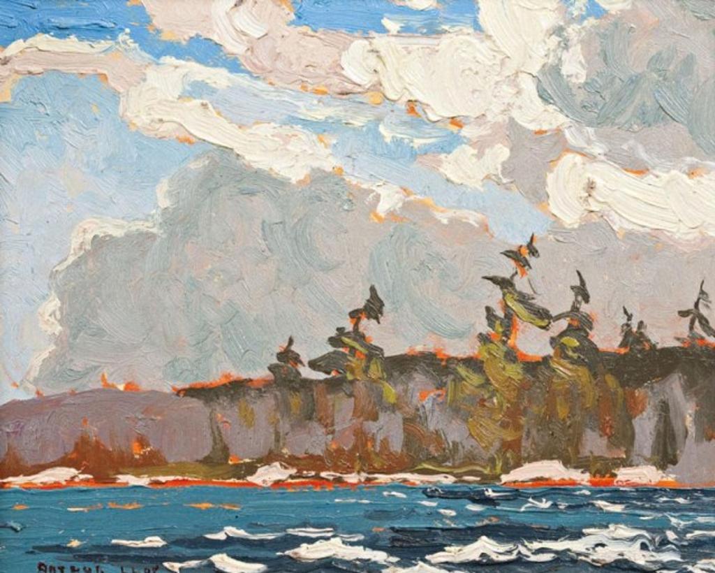 Arthur George Lloy (1929-1986) - Windy Day Clouds