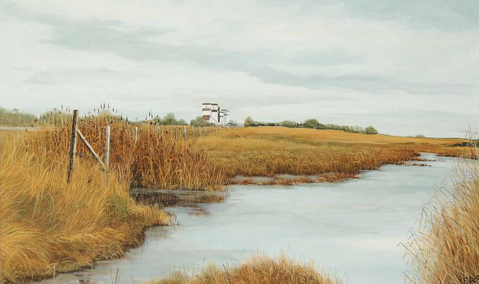 Joseph [Joe] Ferenc Acs (1936) - Slough near Mundare