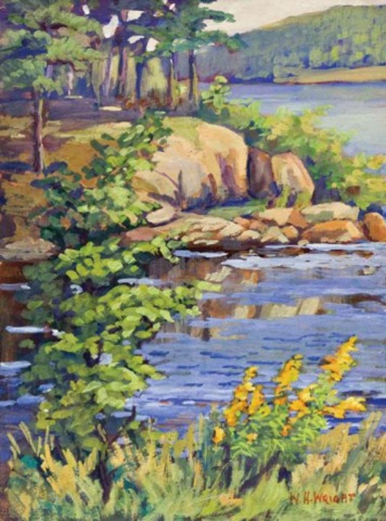 W. Hornsby Wright - Summer Reflections