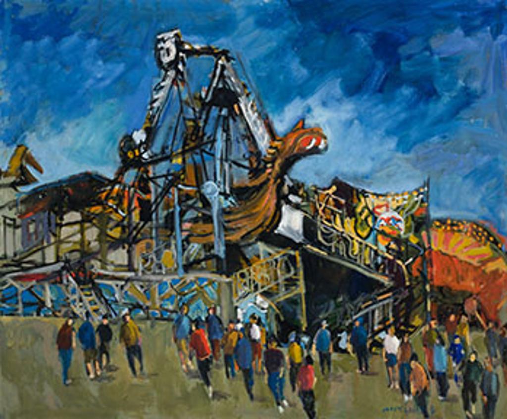 Molly Joan Lamb Bobak (1922-2014) - The Sea Dragon (Fredericton Exhibition)