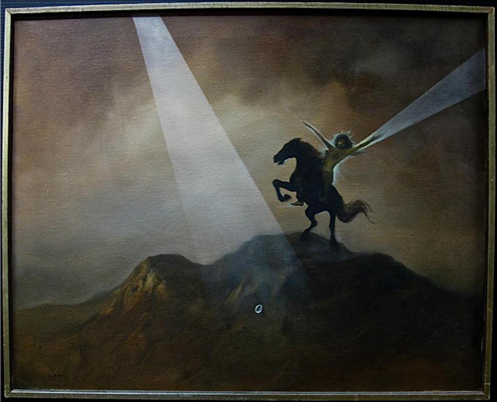 David Jean (1938) - Nude On Horseback